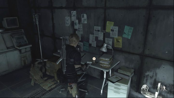 Also in Luis's Laboratory - Resident Evil 4 Remake: Files map - Island - Secrets - Resident Evil 4 Remake Guide