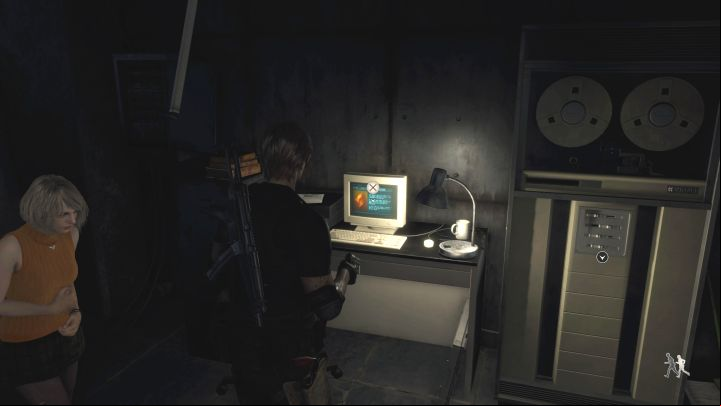 Investigate the computer in the southern part of Luis's Laboratory - Resident Evil 4 Remake: Files map - Island - Secrets - Resident Evil 4 Remake Guide