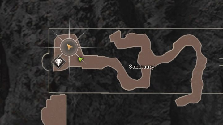 Chapter 16 sees you revisit Sanctuary - Resident Evil 4 Remake: Files map - Island - Secrets - Resident Evil 4 Remake Guide