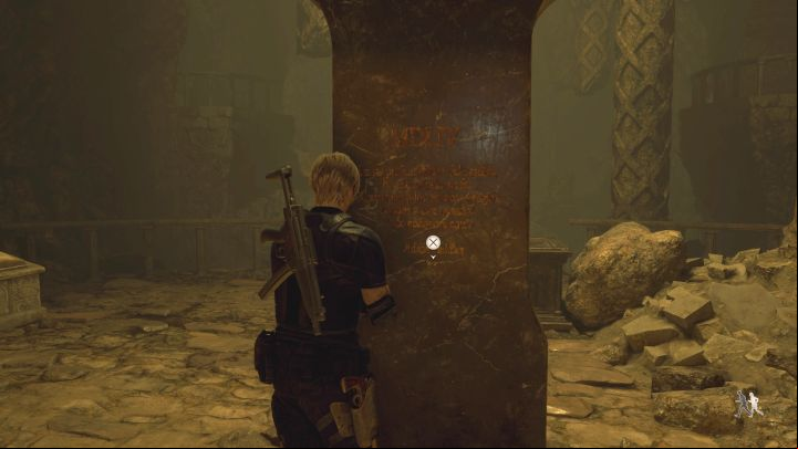 Another secret appearing in Sanctuary - Resident Evil 4 Remake: Files map - Island - Secrets - Resident Evil 4 Remake Guide