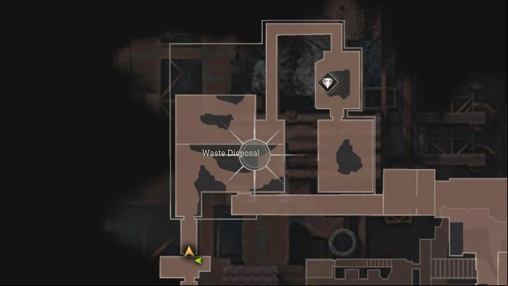 Waste Disposal is a location visited during the exploration of the Island in Chapter 14 - Resident Evil 4 Remake: Waste Disposal Terminal puzzle - Puzzle solutions - Resident Evil 4 Remake Guide