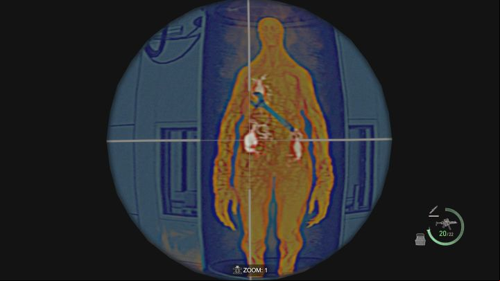 The Biosensor Scope allows you to notice weak points (parasites) on Regeneradors' bodies - Resident Evil 4 Remake: How to kill Regenerador monsters? - Combat - Resident Evil 4 Remake Guide