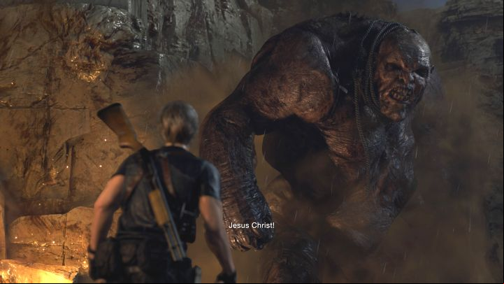 1 - Resident Evil 4 Remake: How to defeat El Gigante boss? - Bosses - Resident Evil 4 Remake Guide