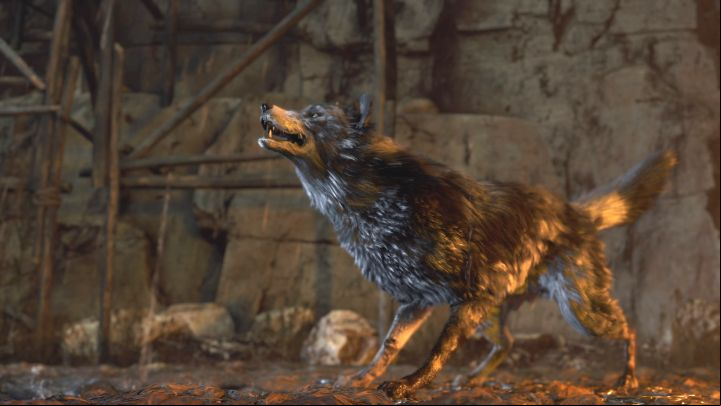 If you helped a trapped dog in Chapter 3, you can now count on it to help you - Resident Evil 4 Remake: How to defeat El Gigante boss? - Bosses - Resident Evil 4 Remake Guide