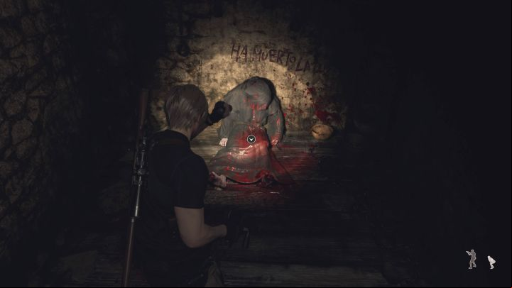 You fight the blind monster in chapter 7 - Resident Evil 4 Remake: How to defeat Garrador boss? - Bosses - Resident Evil 4 Remake Guide