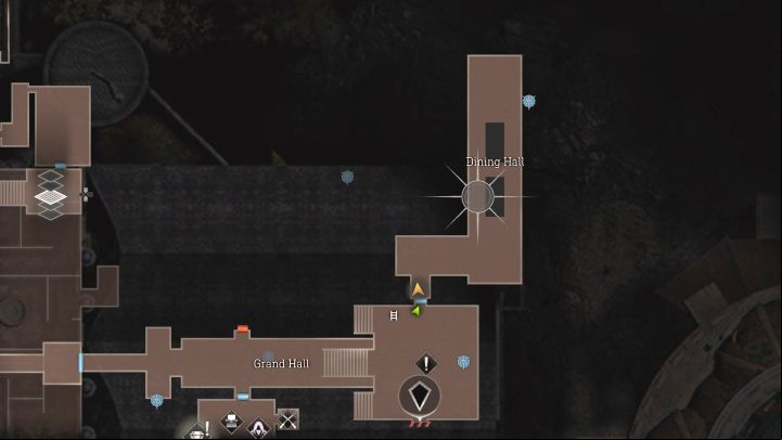 The Dining Hall is one of the rooms visited in Chapter 9 - Resident Evil 4 Remake: Dining Hall chairs puzzle (Chapter 9) - Puzzle solutions - Resident Evil 4 Remake Guide