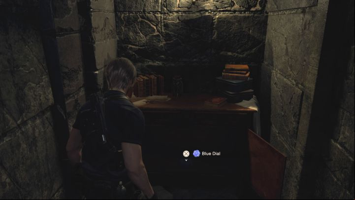 First, explore the area to the right - Resident Evil 4 Remake: Dials and stained glass church puzzle - Puzzle solutions - Resident Evil 4 Remake Guide