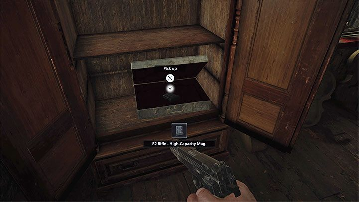 If you hover the cursor over a golden chest icon, you will get additional information about it - Resident Evil Village: Golden chests - what are they? - FAQ - Resident Evil Village Guide