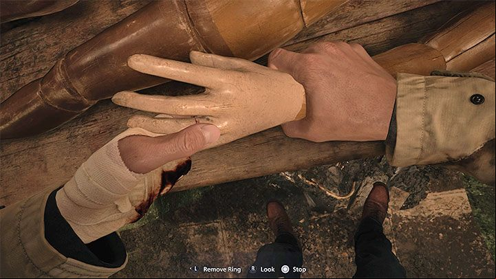 There are quite a few interactive places to explore on the large doll's body, not all of which need to be examined right away, as you won't have all the items necessary to interact with the doll - Resident Evil Village: House Beneviento, Doll Woman - Puzzle solutions - Resident Evil Village Guide