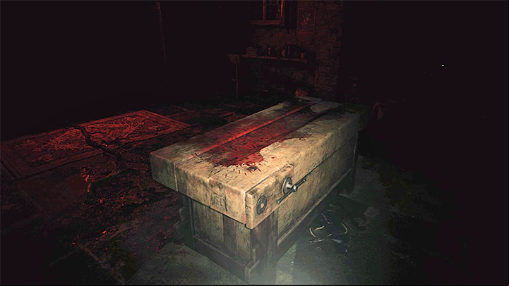 The puzzle in question begins shortly after finding the Breaker Box Key at the bottom of the Old Well - Resident Evil Village: House Beneviento, Breaker Box Puzzle - Puzzle solutions - Resident Evil Village Guide