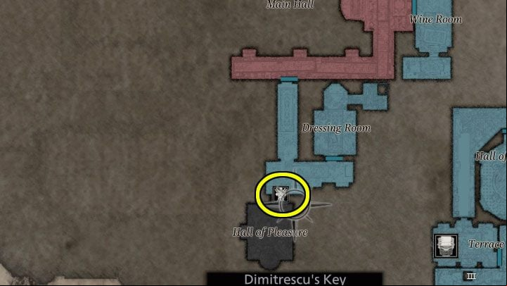 You need to be on your guard - from this point on monsters will start appearing in the Courtyard - Resident Evil Village: Castles Courtyard - walkthrough - Dimitrescu Castle - Resident Evil Village Guide
