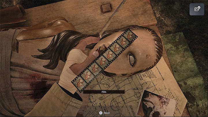 By solving the second puzzle in the basement of House Beneviento, you were able to obtain Tweezers - Resident Evil Village: Film Projector Puzzle solution - House Beneviento - Puzzle solutions - Resident Evil Village Guide