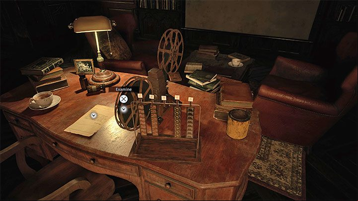 1 - Resident Evil Village: Film Projector Puzzle solution - House Beneviento - Puzzle solutions - Resident Evil Village Guide