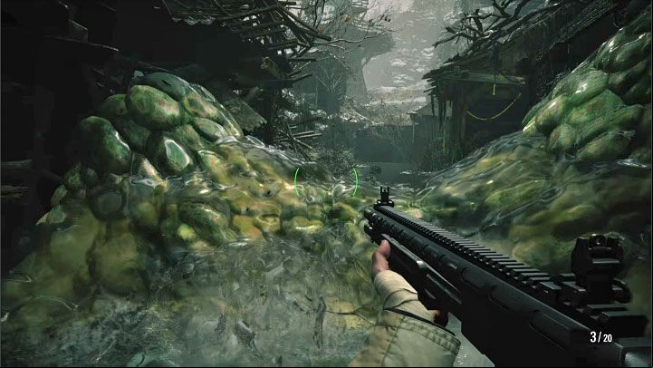 1 - Resident Evil Village: Slimy Substance Barrier - how to destroy? - FAQ - Resident Evil Village Guide