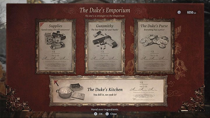 1 - Resident Evil Village: Duke - Merchant - Basics - Resident Evil Village Guide