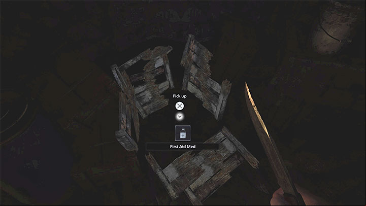 First Aid Med bottles are used for health recovery - Resident Evil Village: Wounds - how to heal? - FAQ - Resident Evil Village Guide
