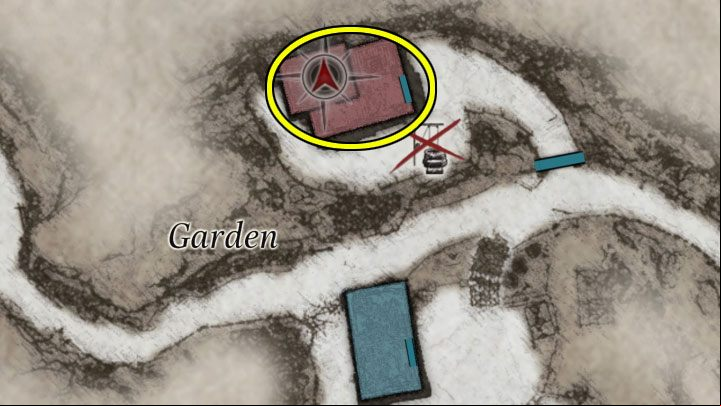You can reach the golden chest icon for the first time after defeating Donna Beneviento - Resident Evil Village: Golden Chests - map, list - Secrets & Collectibles - Resident Evil Village Guide