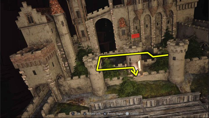 The puzzle will restart if the ball falls off from the model or into one of the trap holes - Resident Evil Village: The Labyrinth Puzzle solution - Puzzle solutions - Resident Evil Village Guide