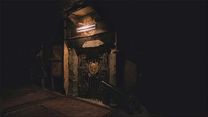 You will start the final part of your visit to Heisenberg's Factory after using Heisenberg's Key to open the door on level B1 - Storage - Resident Evil Village: Defeating Prototype Sturm and Heisenberg - walkthrough - Factory - Resident Evil Village Guide