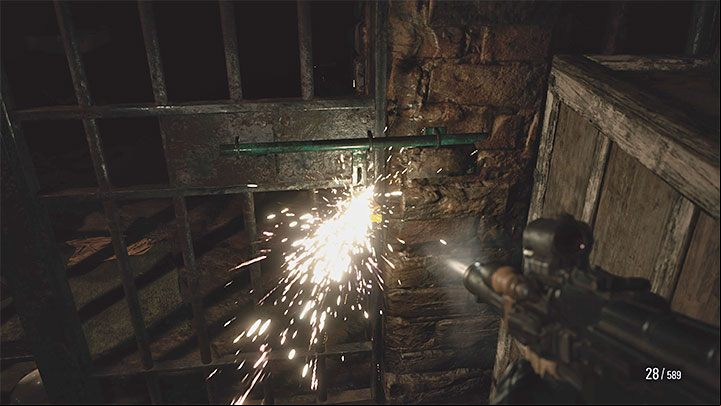 Keep going further through the underground - Resident Evil Village: Burning Village - walkthrough - Final - Resident Evil Village Guide