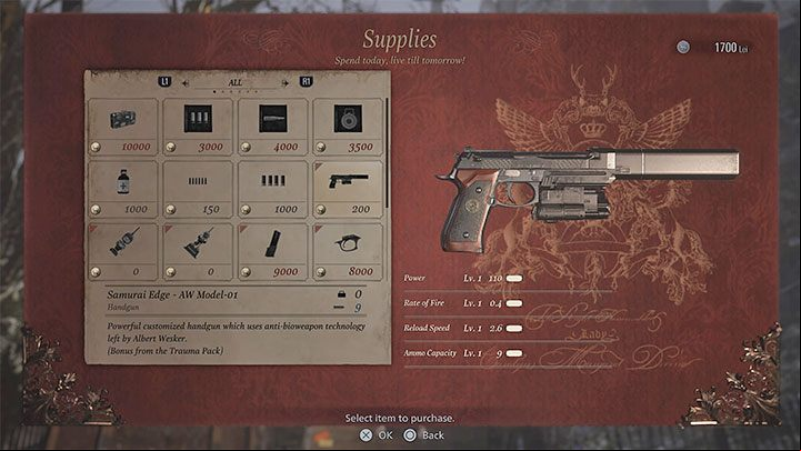 This is a unique weapon that you can only unlock if you have purchased the Deluxe version or higher - Resident Evil Village: Weapons - list, collectibles - Secrets & Collectibles - Resident Evil Village Guide