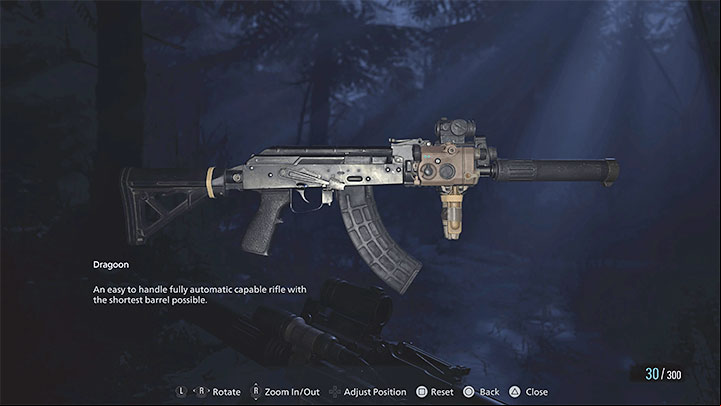 You will only be able to use this weapon during the campaign finale in the burning village - Resident Evil Village: Weapons - list, collectibles - Secrets & Collectibles - Resident Evil Village Guide