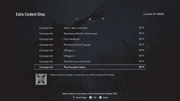 Type of achievement : silver - Resident Evil Village: Trophies/Achievements list - Appendix - Resident Evil Village Guide