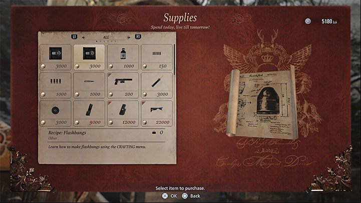 In order to create an item you need to have - Resident Evil Village: Crafting - Basics - Resident Evil Village Guide