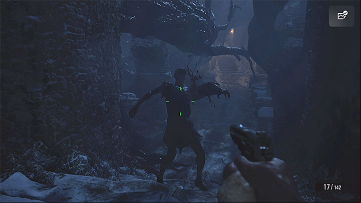 You must follow the linear path to reach Miranda's location - Resident Evil Village: Miranda, the final boss - how to beat? - Resident Evil Village Guide