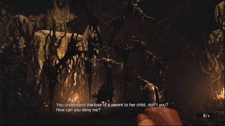 The other main shape Miranda can take is the spider form - Resident Evil Village: Miranda, the final boss - how to beat? - Resident Evil Village Guide