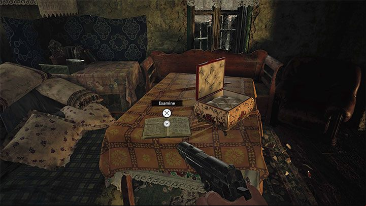 The diary is in the same place where you get the Four-Winged Key - Resident Evil Village: Files, The Village, 2nd and subsequent visits - list - Files - Resident Evil Village Guide