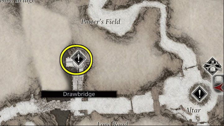 The laptop is in a cave, which you can reach after returning from the Reservoir - Resident Evil Village: Files, The Village, 2nd and subsequent visits - list - Files - Resident Evil Village Guide