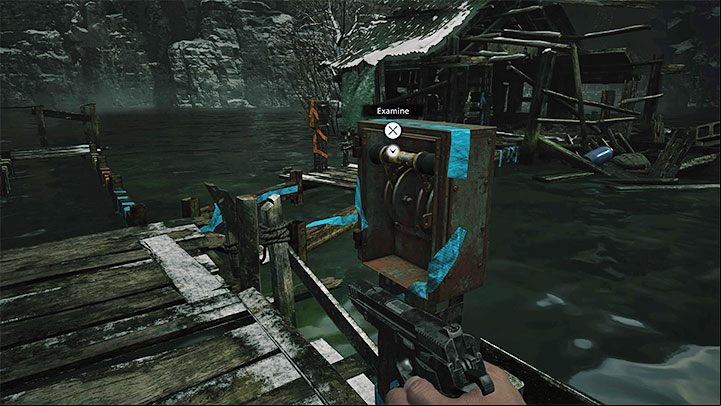 1 - Resident Evil Village: Going through the reservoir, avoiding the fish - walkthrough - Fortress - Resident Evil Village Guide