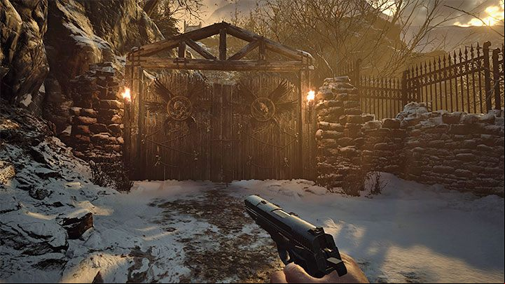 1 - Resident Evil Village: Going through the stronghold - walkthrough - Fortress - Resident Evil Village Guide