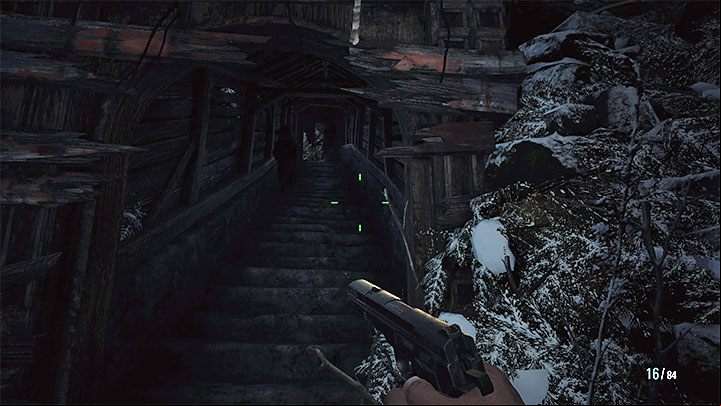 Soon after you start exploring the new part of the world map, you will reach a crossroads - Resident Evil Village: Going through the stronghold - walkthrough - Fortress - Resident Evil Village Guide