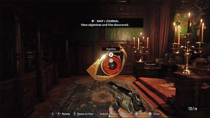2 - Resident Evil Village: Maroon Eye puzzle - Puzzle solutions - Resident Evil Village Guide