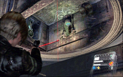 A bit further prepare for the fight with zombies - Chapter 2 - The Cathedral | Leons campaign - Leons campaign - Resident Evil 6 Game Guide