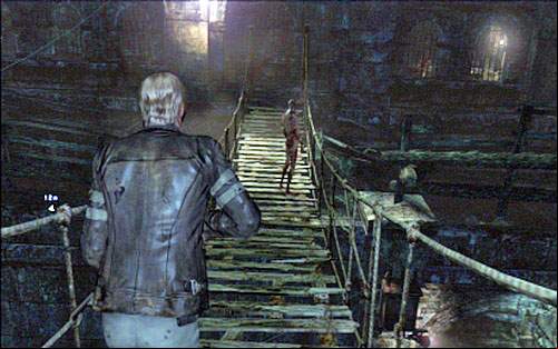 After that run forwards, killing all enemies along your way - Chapter 2 - Underground Laboratory | Leons campaign - Leons campaign - Resident Evil 6 Game Guide