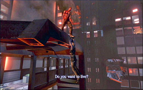 Shoot at the beast until the fight is stopped and another animation begins - Chapter 5 - The Final Fight with Simmons | Leons campaign - Leons campaign - Resident Evil 6 Game Guide
