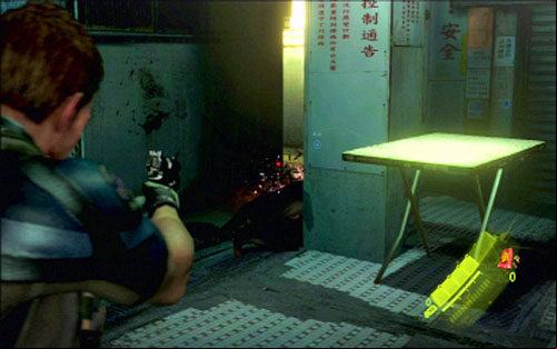 Moving further youll reach a place where you can see a spider with hostage - Chapter 1 - Rescue the Hostages | Chriss campaign - Chriss campaign - Resident Evil 6 Game Guide