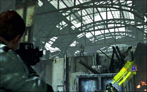 Move to the other side and cover a soldier who plants explosives - Chapter 2 - Assault on The City | Chriss campaign - Chriss campaign - Resident Evil 6 Game Guide
