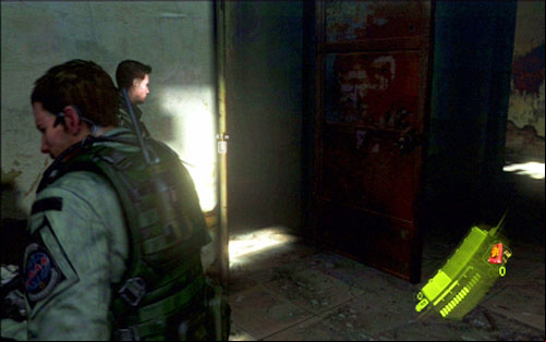 In a corridor there youll be attacked by one zombie - Chapter 2 - Abandoned Mansion | Chriss campaign - Chriss campaign - Resident Evil 6 Game Guide