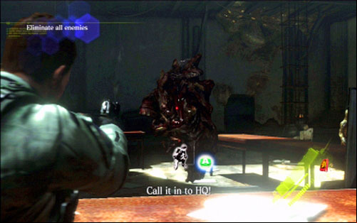 While moving forwards, youll reach another door - Chapter 2 - Abandoned Mansion | Chriss campaign - Chriss campaign - Resident Evil 6 Game Guide