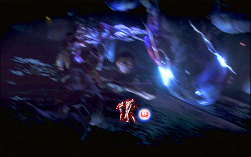 After its end crawl as Chris to the enemy, press B and quickly swing the analog - Chapter 5 - The Final Battle | Chriss campaign - Chriss campaign - Resident Evil 6 Game Guide
