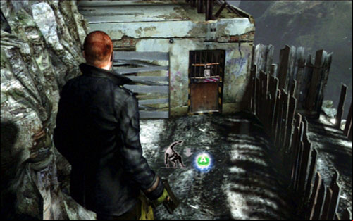Youll reach the door, behind which a short cut-scene starts - Chapter 1 - The Mountain Path | Jakes campaign - Jakes campaign - Resident Evil 6 Game Guide