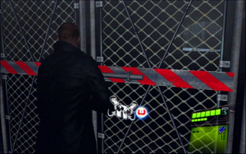 Once you get outside, kill two mutants on the left and go through the gate - Chapter 1 - Antiaircraft Turrets | Jakes campaign - Jakes campaign - Resident Evil 6 Game Guide