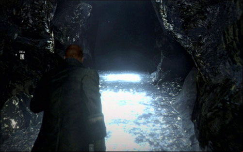After the last jump (into abyss), keep pressing A quickly to safely land in the cavern - Chapter 2 - The Frozen Cavern | Jakes campaign - Jakes campaign - Resident Evil 6 Game Guide
