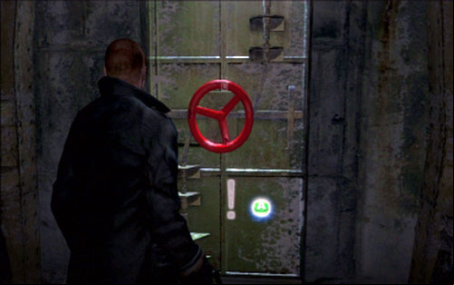 At the end of the tunnel youll find a handwheel - Chapter 2 - The Frozen Cavern | Jakes campaign - Jakes campaign - Resident Evil 6 Game Guide