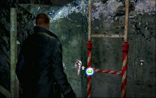 At some pint youll be ing by a short ladder - Chapter 2 - The Frozen Cavern | Jakes campaign - Jakes campaign - Resident Evil 6 Game Guide
