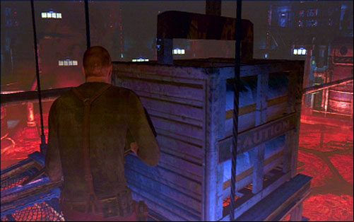 At the beginning turn around and escape to the left - Chapter 5 - The Final Fight With Ustanak | Jakes campaign - Jakes campaign - Resident Evil 6 Game Guide